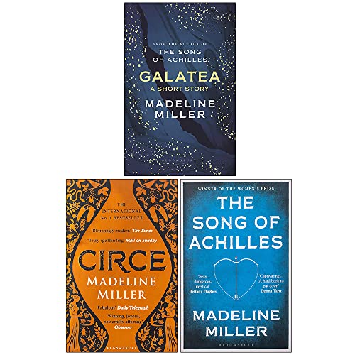Madeline Miller Collection 3 Books Set (Galatea[Hardcover], Circe, The Song of Achilles)