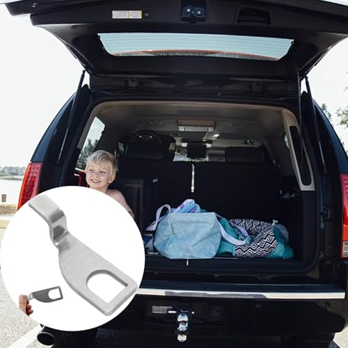 iguTrail Heckklappenaufsteller, Auto Heckklappen Aufsteller Für Frischluft, Edelstahl Auto Heckklappen-Abstandshalter Passend Für T5 T6, Frischluftschloss-Haken-Halterung