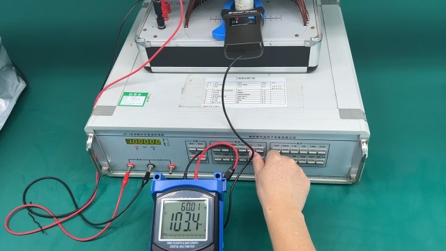 Image of Digital Multimeter 9999 Counts,Dual Display Analogue Bar Graph LCD Monitor Voltage Meter Tester Ammeter for Measures AC /DC Voltage Current Resistance Capacitance Frequency Auto Ranging Diodes