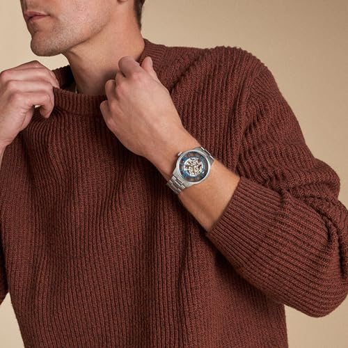 Image of Fossil Men's Watch, Townsman Automatic Stainless Steel Watch for Men