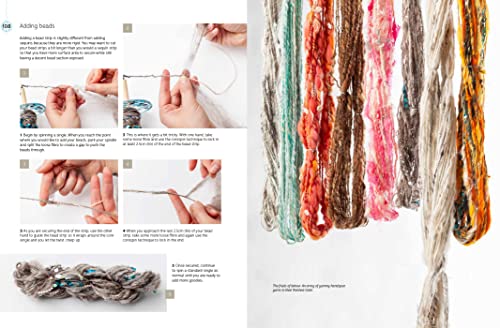 Search Press 9781782217947 Yarn Spinning With A Modern Twist: How To Create Your Own Gorgeous Yarns Using A Drop Spindle thumb #7