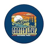 Zoom IMG-2 crater lake national park vintage