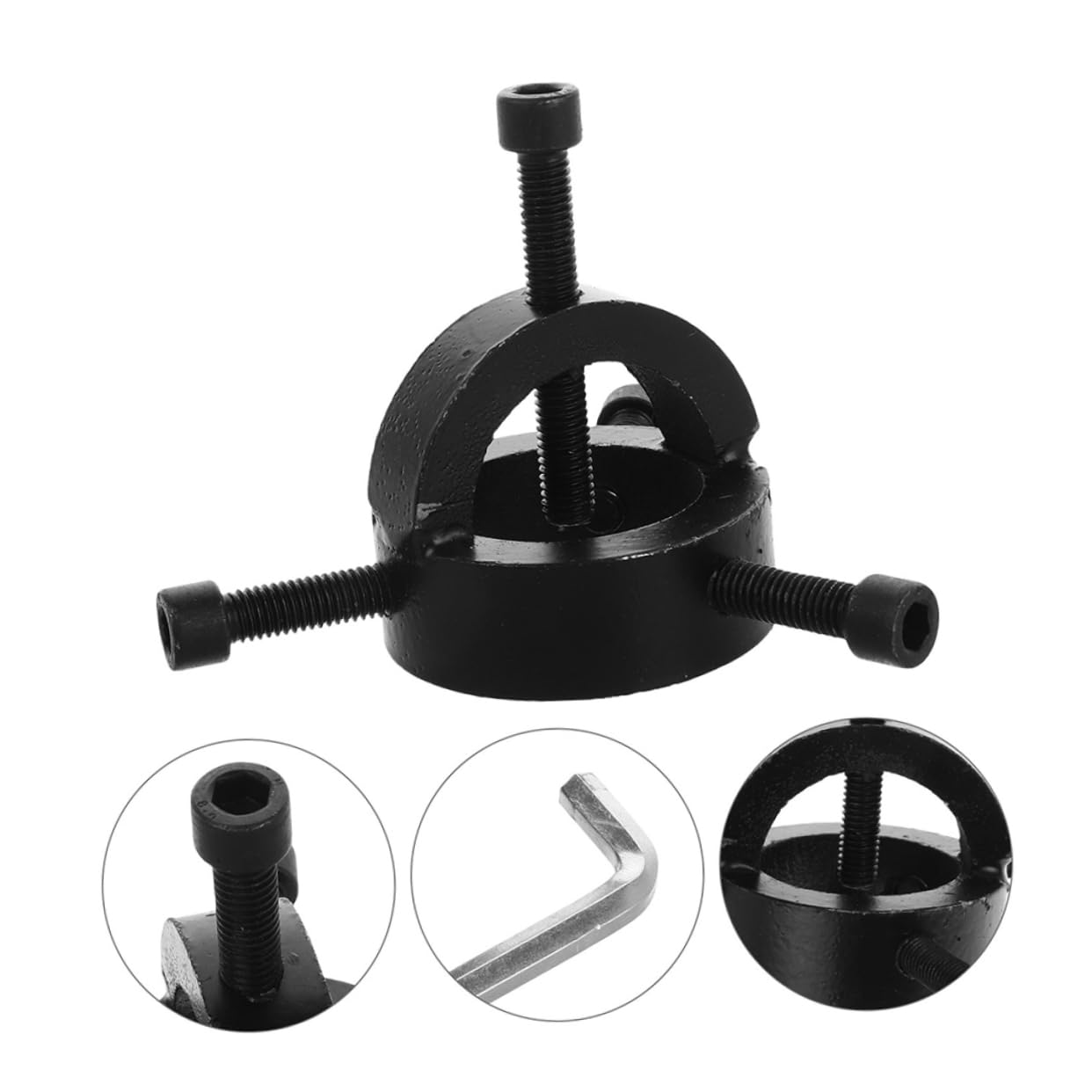 SOIMISS 2pezzi Estrattore in Acciaio Per Ruota Eolica Utensile Per Smontaggio Girante Strumento Di Rimozione Della Ruota Del Ventilatore Multifunzionale Per Manutenzione e Pulizia