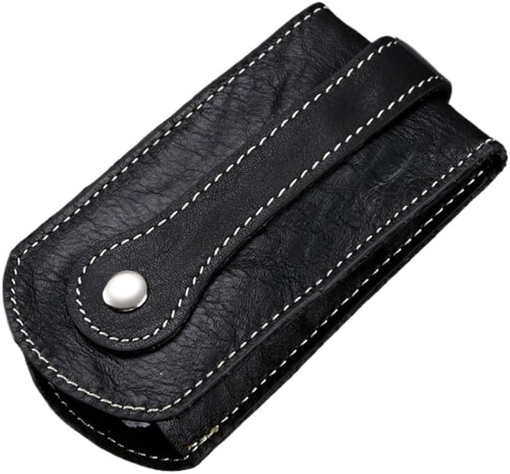 Leather Key Holder Car Storage Bag Case