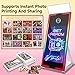 Magic Mirror Photo Booth, Mirror Photo Booth Machine with Interactive Touch Screen for Christmas Wedding Event Party (White Mirror Photo Booth, 65-43'')