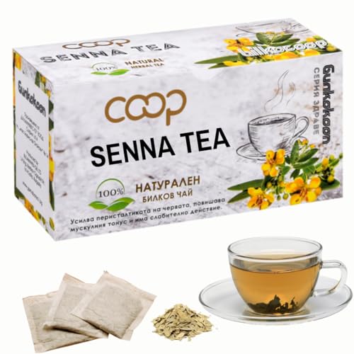Coop Senna Leaf Tea - Gentle Overnight Cleanse 20 Tea Bags (1.5g)