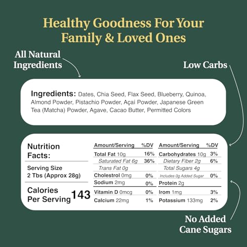 Laumière Gourmet Fruits SF 004 Superfood Parfait Collection - Square (16 Pcs) - Healthy Gift Basket thumb #1