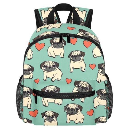 Mini sac à dos préscolaire 25.4x10x30 CM pour enfant de 3 à 8 ans