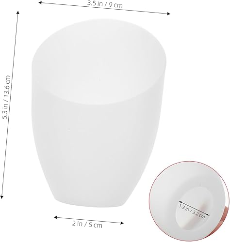 Vista 2 de Operitacx Elegante pantalla de herradura cubierta de luz simple instalación conveniente reemplazo para pantallas viejas