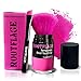 Rootflage Temporary Fun Hair Color - Shampoo Out Pink Color -Works on Dark Hair (01 Pink Parade)