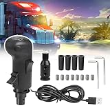 CNSPEED USB Truck Simulator Shifter, Gearshift Knob for ATS &amp; ETS2 Games, PC Sim Racing Shifter Compatible with Logitech G29 G27 G25 G920 Thrustmaster TH8A and Fanatec SQ