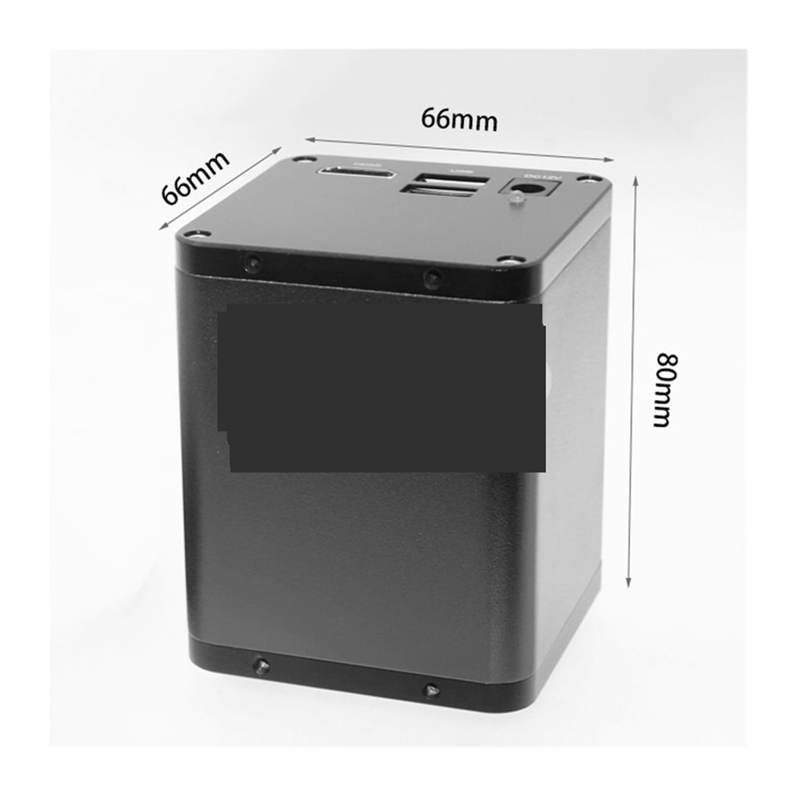 Lente de Microscopio, 1080P 60FPS IMX385 V2 WDR Industria C-Mount Cámara Microscopio 180X 0.75X .5X Lente Auxiliar 96 Anillo de luz LED