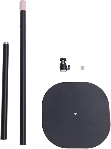 Miniatura 7 de Soporte de suelo para proyector, soporte de proyector ajustable en altura de 31.5 a 63 pulgadas, soporte telescópico para proyector de interfaz de