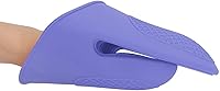 Vista 7 de Cyrank 2 pares de mini guantes de horno, guantes de silicona para horno de cocina, resistentes al calor y al deslizamiento, manoplas de horno