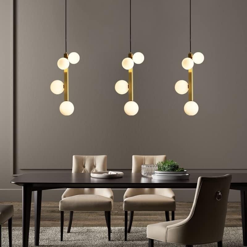Luminaires suspendus boule de verre pour éliminer l'éclairage agressif