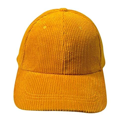 WorldCare® Adult Men Women Sport Tennis Caps Classic Sports Outdoor Baseball Tennis Hat Casqute Peak Cap:Yellow, United States