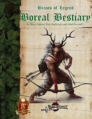 Beasts of Legend: Boreal Bestiary 1530972442 Book Cover