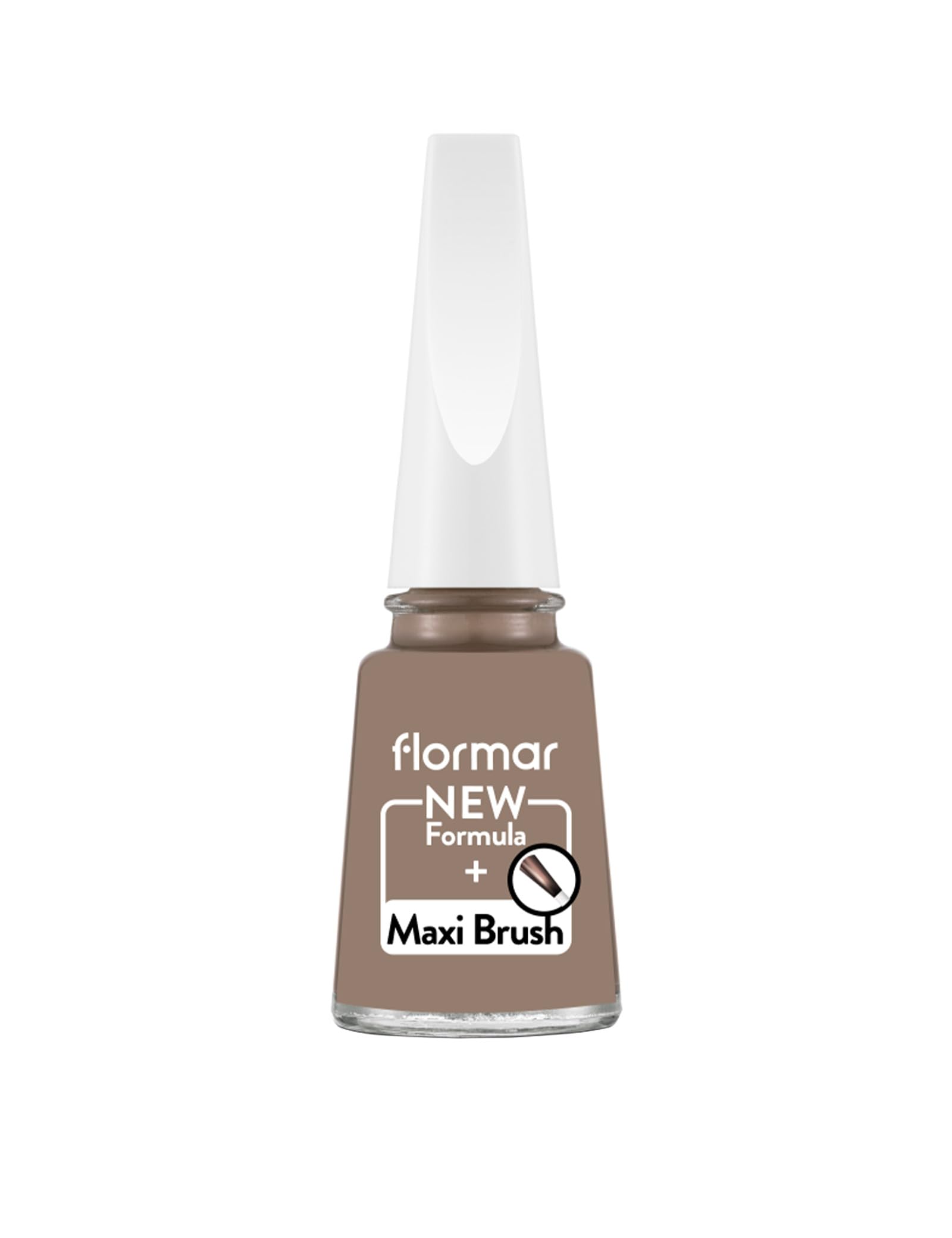 Flormar F/M Classic Nail Enamel - 508 Minky Brown -New