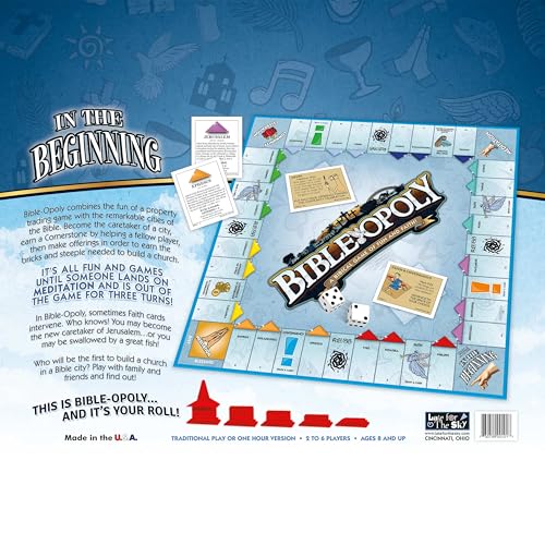 Late for The Sky Bibleopoly Family Board Game miniatura 5