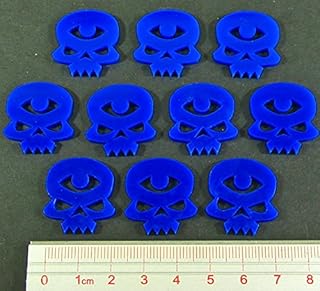 LITKO Psychic Skull Tokens, Blue (10)