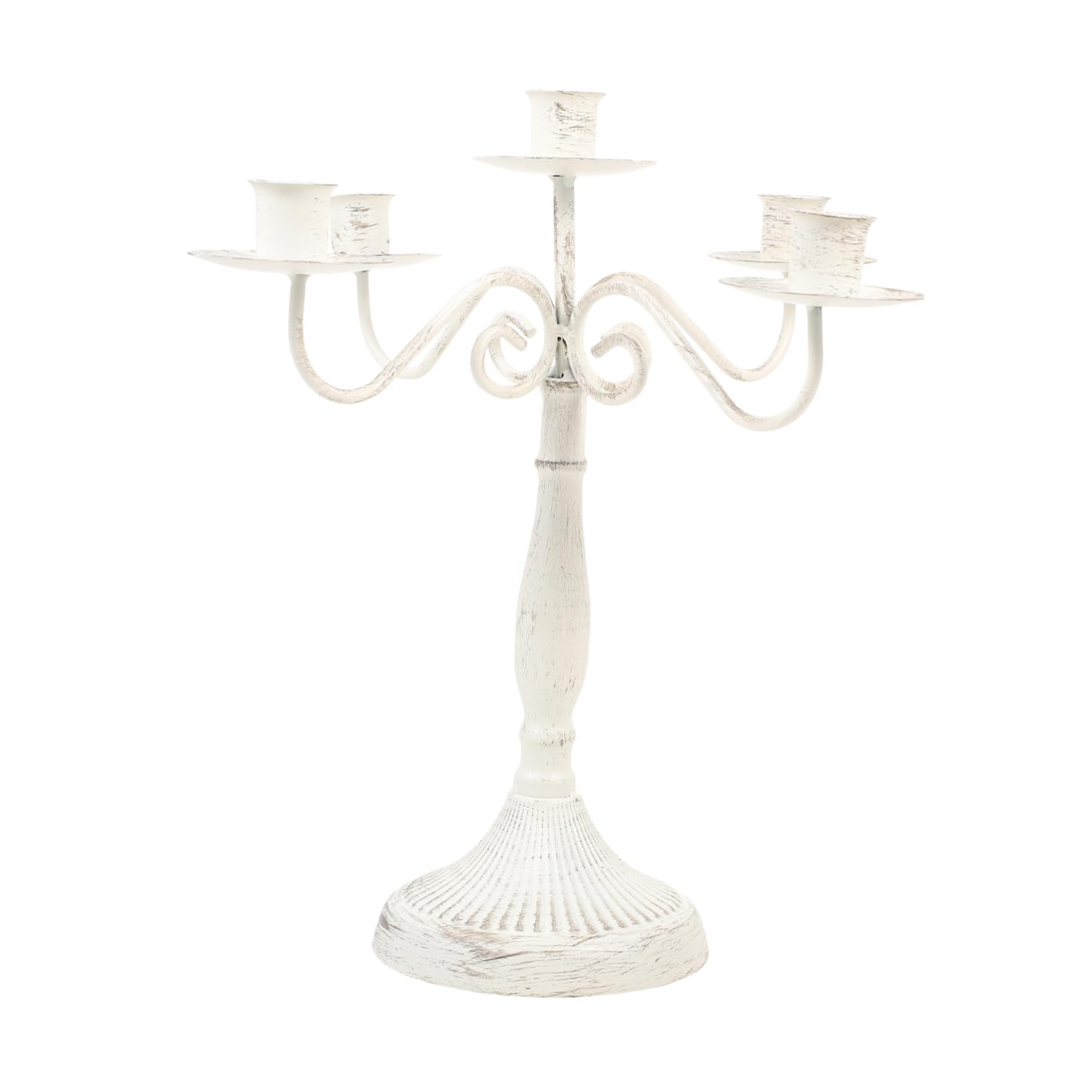 GOOHOCHY Gold Candlestick Holders Iron Candelabra Set Decorative for Home Party Christmas