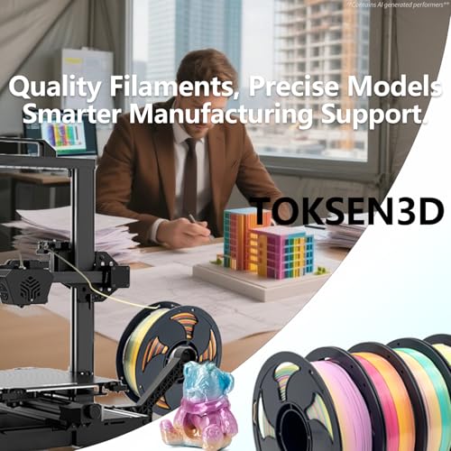 Image of Matte Rainbow Gold Fuchsia PLA 1.75mm 1kg 500mm /s High Speed 3D Filament