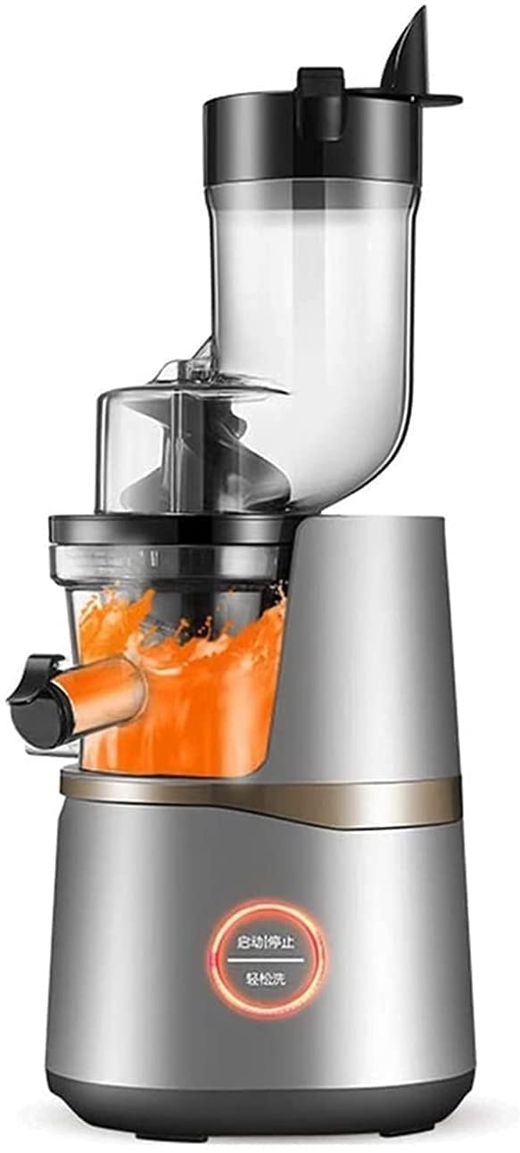 Extracteur de jus Multifonction en Acier Inoxydable brossé pour légumes et Fruits, Carottes, Oranges et céleri, etc.