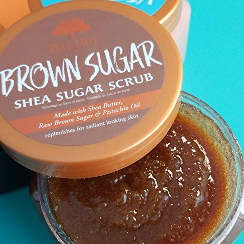Tree Hut Shea Sugar Scrub Brown Sugar, 18oz, Ultra Hydrating & Exfoliating Scrub for Nourishing Essential Body Care - Thumbnail 5