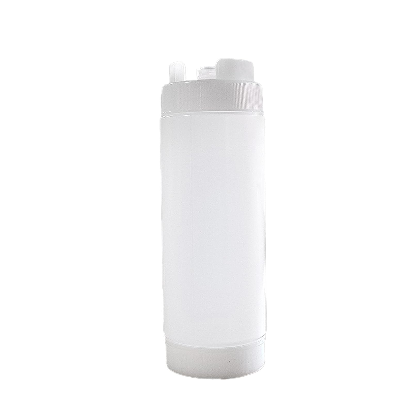 Hsioluted Sided Condiment Bottle Easy to Clean Double Spout Sauce Dispenser Essential for Cooking Enthusiasts Easy to Clean