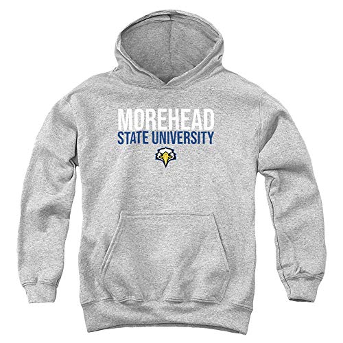 Morehead State University Official Stacked Youth Kids Boy/Girls Pull-Over Hoodie Sweatshirt