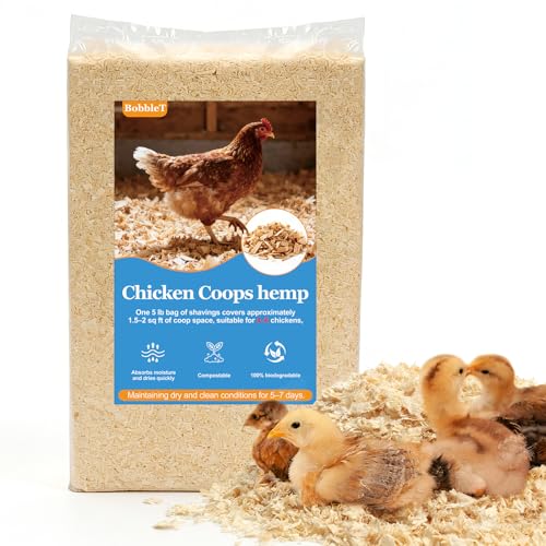 80 Ounces Premium 100% Natural Radiata Pine Shavings for Chicken Coop Bedding,5LB Wood Pine...