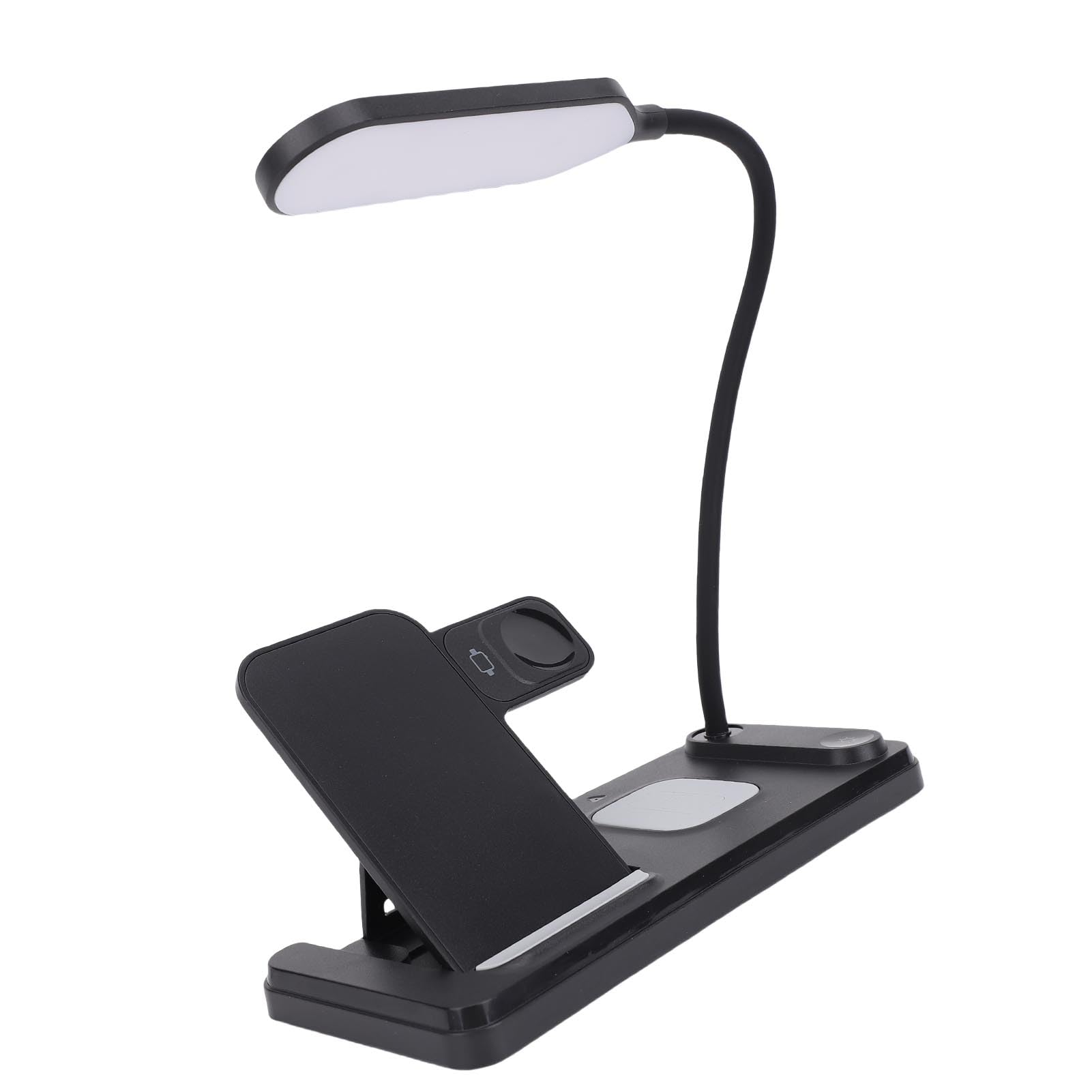 Generic Support de Chargeur sans Fil Multi-appareils Téléphone Montre écouteurs Station de Charge Charge Rapide Efficace pour Voyage ABS Composite Noir 5,51 X 8,39 X 9,84 Pouces