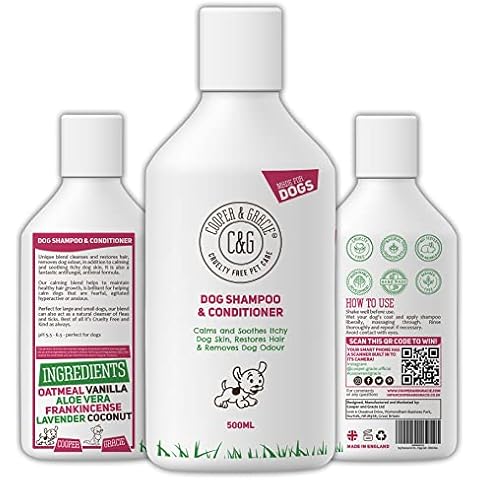 Cooper And Gracie Dog Shampoo & Conditioner for Sensitive Skin Cover