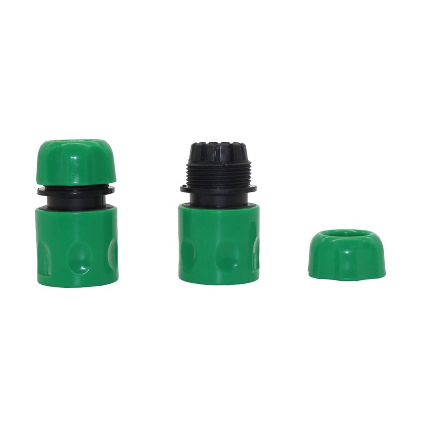 Giunto del tubo dell'acqua del giardino 80 PCS Waterstops Quick Connectors Acqua Tubo flessibile Connettori rapidi Connetti 1 2 ''Giardinaggio del tubo flessibile Impianti di irrigazione (Color : Hose