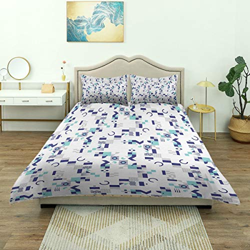BEITUOLA Bedding Juego de Funda de Edredón,Patrón Inspirado en el Ar