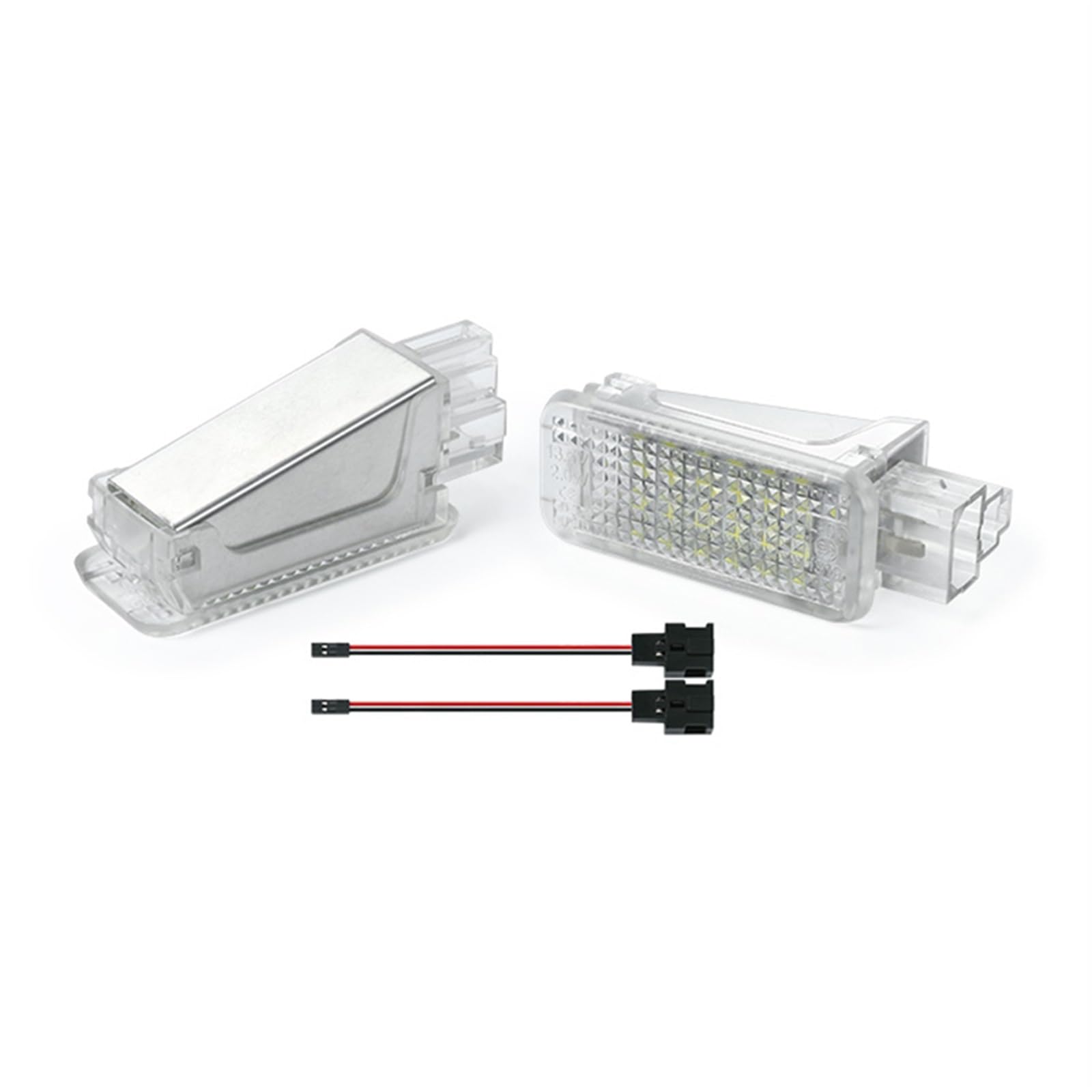 2 szt. Dzięki uprzejmości LED oświetlenie bagażnika Golvebox lampki na drzwi samochodu, dla Porsche, 987 997 911 958 Boxster Cayman, dla Carrera, Turbo, dla CAYENNE, Oświetlenie LED na nogi(RGB