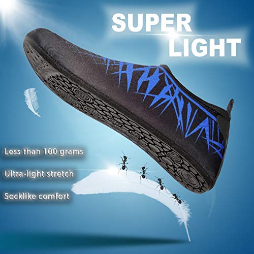 FELOVE Chaussures Aquatiques en Néoprène, Chaussures de Surf, Snorkeling, Plage et Randonnée Aquatique Hommes Femmes – vue 3