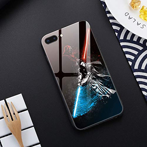 Iphone 8 Case,Animation Movie 712 Iphone 7 Iphone Se 2020 Cases, Tempered Glass Back + Soft Silicone Tpu Shock Absorption Bumper Protective Case Compatible For Iphone 8/7/Se2 #TOP5
