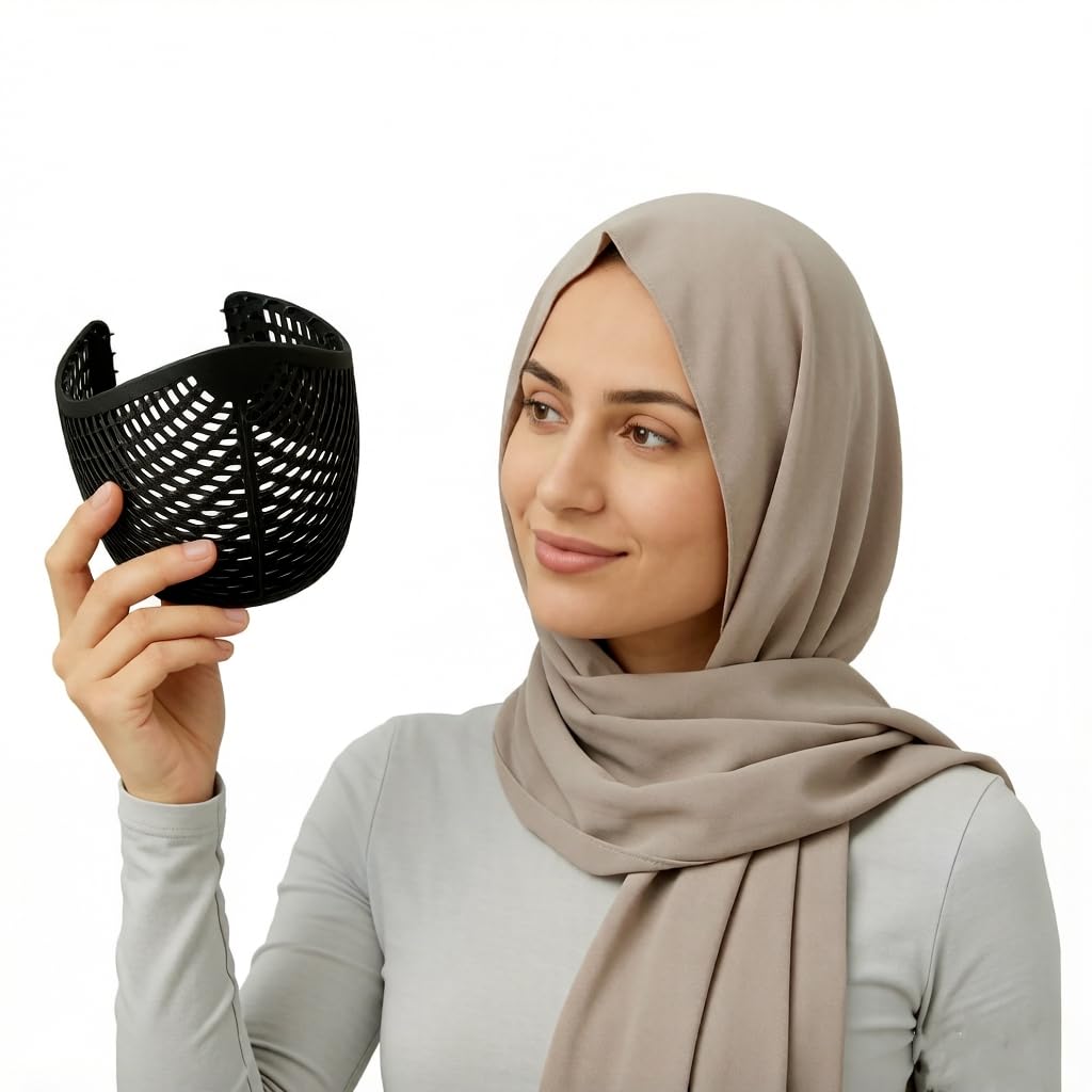 Bandeau élastique pour hijab, doux, antidérapant, léger et confortable pour les femmes, les étudiants, parfait pour un usage quotidien, le sport et diverses activités