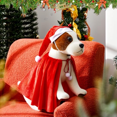 Weewooday 12 Piezas Disfraz Navidad para Mascotas miniatura 7