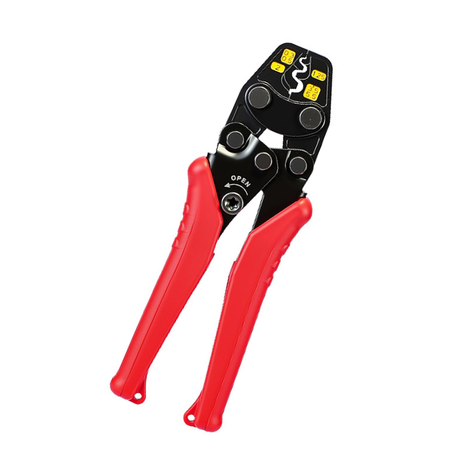 Kaccde 0.3 Ratchets Crimping Pliers Accuracy Handle Crimper Suitable For 1 25Mm² To 5 5Mm² Cables In Various Applications Electronic Device Crimper