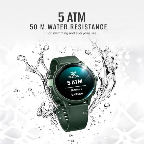 Garmin vivoactive 6, Health and Fitness GPS Smartwatch, AMOLED Display, Up to 11 Days of Battery, Jasper Green with Silicone Band, 010-02985-02 - Bundle w/Deco Essentials 2-Year CPS Plan - image 7