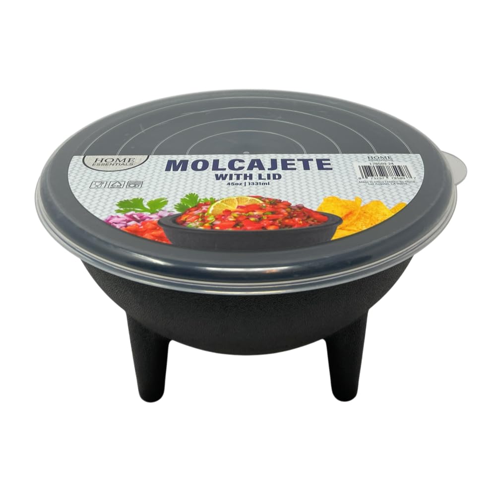 Photo 1 of **LID IS CRACKED***GODAGE Large Salsa Bowl with Lid (45oz), Serve Salsa, Guacamole, Dips, and Your Signature Hot or Cold Side Dishes, Microwave, Freezer and Dishwasher Safe, BPA Free