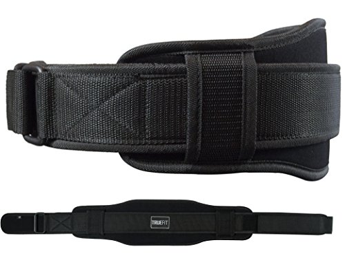 Pro Weight Lifting Belt for Men and Women | Used for Weight Lifting, Power Lifting & Strength Training - Abdominal & Lower Back Support | Fitness Gear for The Best (Black, Small (28