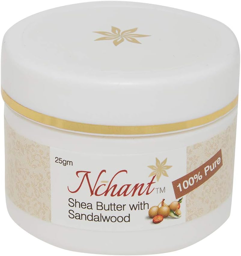 Nchant Moisturising Sandalwood Shea Butter Body Cream 25 grams
