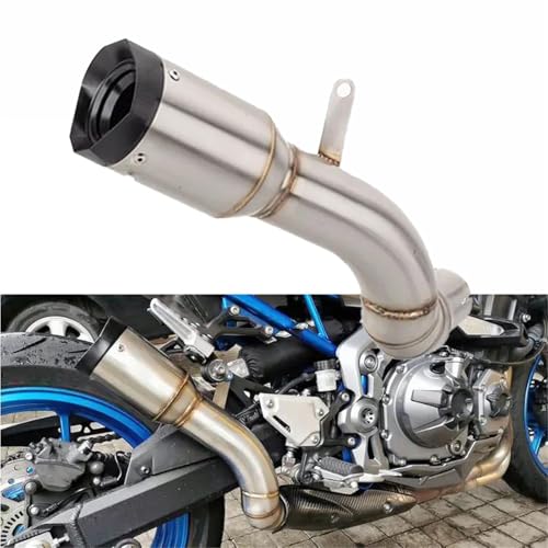 Ligne Échappement Moto Tuyau Liaison Intermédiaire Silencieux Kawasaki Z900 17-21