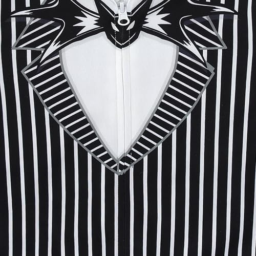 Disney Nightmare Before Christmas Jack Skellington Boys Halloween Zip Up Hoodie for Toddler and Big Kids2