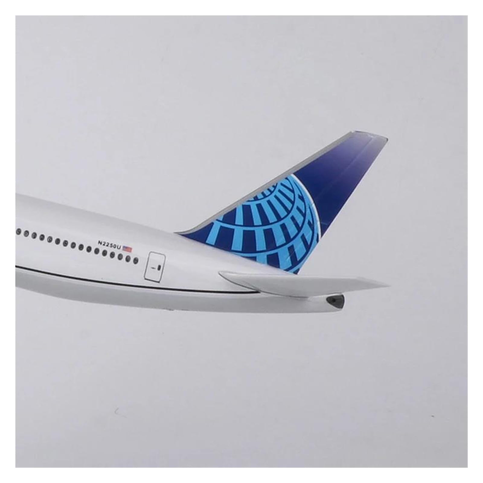 Vintage Classics samolot 47CM 1/157 skala 777 B777 samolot UNITED Airlines Model koła podwozie z tworzywa sztucznego samolot zabawka (bez światła)