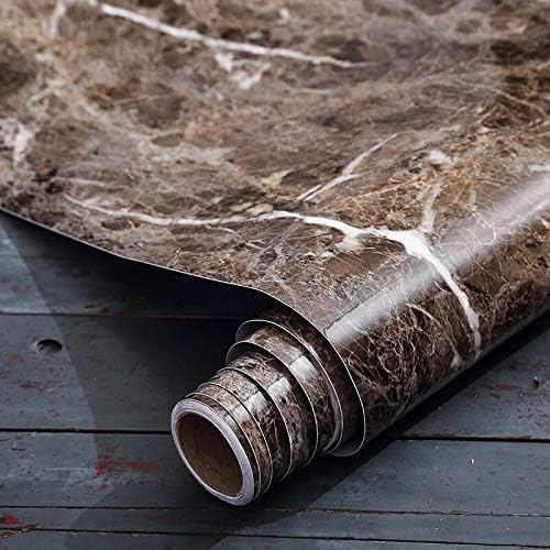 SIA VENDORS Wallpaper Peel and Stick 3D Textured Faux Brick Self Adhesive Removable Waterproof Rustic Brick Contact Paper for Walls Bedroom Backsplash Cabinet (60cmx48Inch, New Brown Marble) (B0BWK29ZPK) Amazon Price History, Amazon Price Tracker
