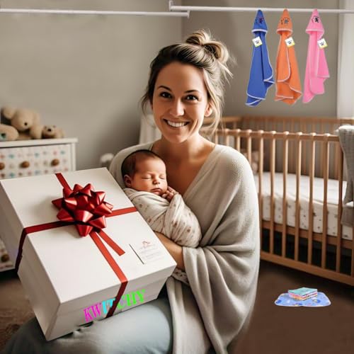 Image of Kwitchy 54 in 1 Baby Essentials Gift Combo (Multicolour, 0-6 Months)
